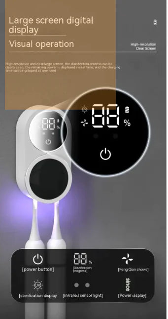 Tooth Brush Holder Sanitizer